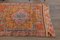 Vintage Orange Cotton Rug, 1960s 4