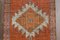 Vintage Orange Cotton Rug, 1960s 8