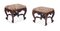 Mahogany Banquette Side Tables, 1890s, Set of 2, Image 1