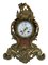 19th Century Napoleon III Louis XV Enamel Dial Clock 1