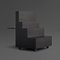 Storage Unit in Black by Achille Castiglioni for Hille 2