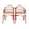 Compass Chairs in Teak by Kai Kristianen for Sva Møbler, Set of 4 1