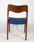 Teak Model 71 Dining Chairs by Niels O. Møller, 1960, Set of 6, Image 10