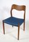 Teak Model 71 Dining Chairs by Niels O. Møller, 1960, Set of 6 4