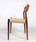 Rosewood Model 79 Dining Chairs by Niels O. Møller, 1960, Set of 6, Image 8