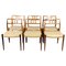 Rosewood Model 79 Dining Chairs by Niels O. Møller, 1960, Set of 6, Image 1