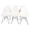 DSR Chairs with Eiffel Tower Frame by Charles & Ray Eames, 2000, Set of 6, Image 1