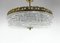 Mid-Century Glass Ceiling Lamp, 1960s, Image 3