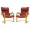 Armchairs attributed to Bröderna Andersson for Bröderna Andersson, 1970, Set of 2 1