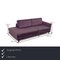 Violet Fabric Mycs Tyme 3-Seater Sofa, Image 2