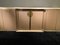 Travertine and Acrylic Glass Lacquered Sideboard from Belgo Chrom, 1970s 4