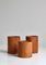 Leather Baskets attributed to Ørskov & Co, Denmark, 1960s, Set of 3 3