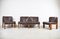 Vintage Sofas aus Eiche, 1970, 4er Set 5