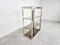 Vintage Brass and Chrome Etagere, 1970s 7
