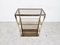 Vintage Messing & Chrom Etagere, 1970er 4