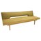 Mid-Century Modern Yellow Sofa Bed, Original Fabric, Italy, 1960s, Image 1