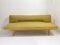 Mid-Century Modern Yellow Sofa Bed, Original Fabric, Italy, 1960s, Image 8