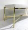 Banc Mid-Century en Laiton, Italie, 1970s 3