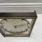 Horloge de Table Hollywood Regency Vintage en Verre de Kienzle, Allemagne 11