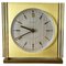 Horloge de Table Hollywood Regency Vintage en Verre par Kienzle, Allemagne, 1960s 1