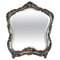 Espejo de mesa estilo Luis XV italiano 800 de plata, años 30, Imagen 1