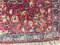Beautiful Distressed Antique Kashan Silk Rug, 1890s 10