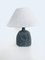 Lampe de Bureau Brutaliste en Céramique de Perignem, 1960s 15
