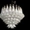 Lámpara de araña Sella de cristal de Murano, Imagen 2