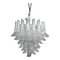 Murano Style Glass Sella Chandelier with Kromo Metal Frame 5