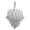 Murano Style Glass Sella Chandelier with Kromo Metal Frame, Image 5