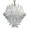 Murano Style Glass Sella Chandelier with Kromo Metal Frame 1