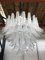 Murano Style Glass Sella Chandelier with Kromo Metal Frame 7