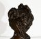 Buste de Femme en Bronze, Fin 1800s 12