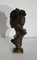 Buste de Femme en Bronze, Fin 1800s 9