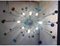 Murano Stil Glas Sputnik Multicolors Handgefertigter Italienischer Kronleuchter 8