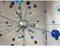 Lampadario Sputnik multicolore in vetro di Murano, Italia, fatto a mano, Immagine 7