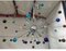Lampadario Sputnik multicolore in vetro di Murano, Italia, fatto a mano, Immagine 5