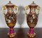 Paris Porcelain Vases, 20th Century, Set of 2 1