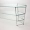 Large Postmodern Glass Wall Unit, 1980s 2