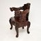 Fauteuil Antique en Bois Sculpté, Chine, 1890s 6