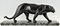 Rulas, Art Deco Walking Panther, 1930, Metal 2