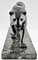 Rulas, pantera ambulante Art Déco, 1930, metallo, Immagine 9
