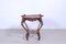 Living Room Tea Table with Tray in Carved Walnut, 1800s, Image 2
