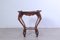 Living Room Tea Table with Tray in Carved Walnut, 1800s 3