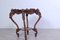 Living Room Tea Table with Tray in Carved Walnut, 1800s 17