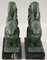 Art Deco Squirrel Bookends by Max Le Verrier, France, 1930s, Set of 2 8