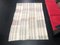 Striped Design Hand Knotted Wool Kilim Rug 1