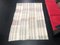 Striped Design Hand Knotted Wool Kilim Rug, Image 1