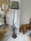 Large 20th Century Heron Floor Lamp in Bronze 1