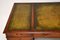 Leather Top Pedestal Desk, 1950s 3